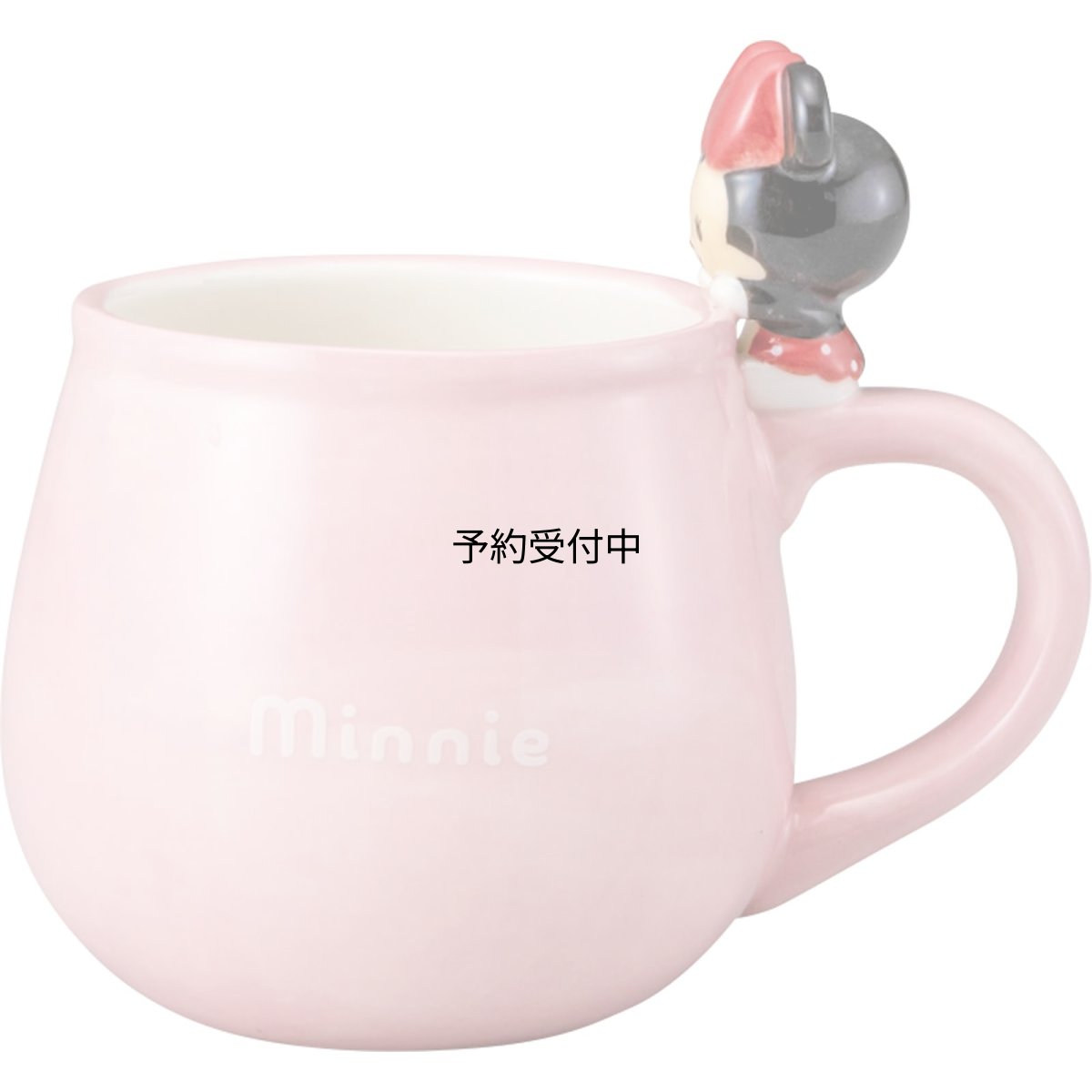 画像1: ディズニー ミニーマウス ｙｕｌｕｌｕｎ ゆるるん フィギュア付 マグカップ 大きい 約３４０ｍｌ 約９×１０ｃｍ 食器 雑貨 ミニー グッズ 誕生日プレゼント ピンク ｓａｎ４５３２?２ (1)