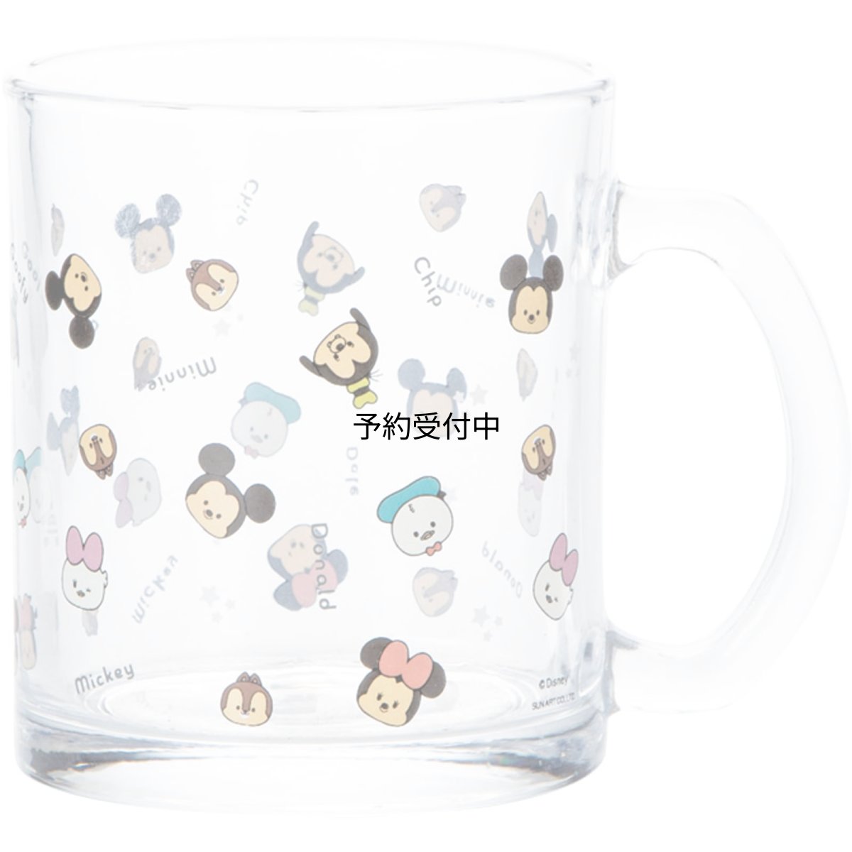 画像1: ディズニー ミッキーマウス ｙｕｌｕｌｕｎ ゆるるん マグカップ ガラス ジュースグラス 大きい 約３５０ｍｌ 約径１２×９ｃｍ 食器 雑貨 ミッキー グッズ 誕生日プレゼント クリア 日本製 ｓａｎ４５３８ (1)