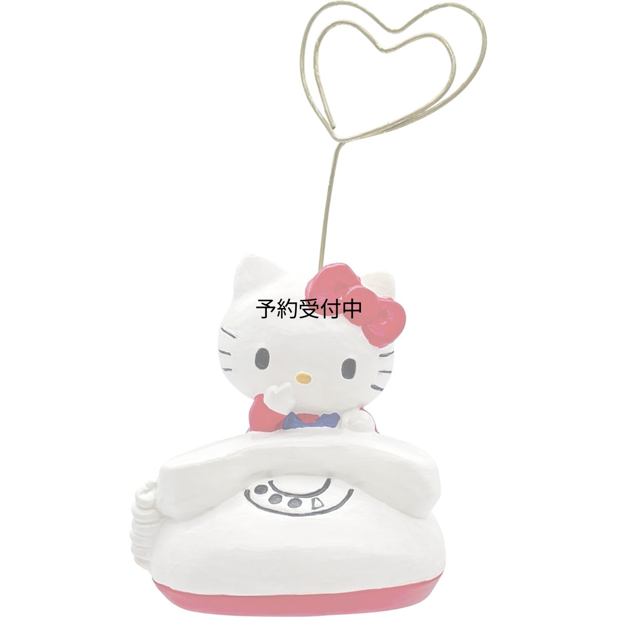画像1: サンリオ （ＳＡＮＲＩＯ） 「 ハローキティ 」 レトロポップ メモクリップ スタンド 約７×１４ｃｍ メモ帳立て キャラクターズ 文具 キティ グッズ 雑貨 ステーショナリー 白 ＳＡＮ４５６６ (1)