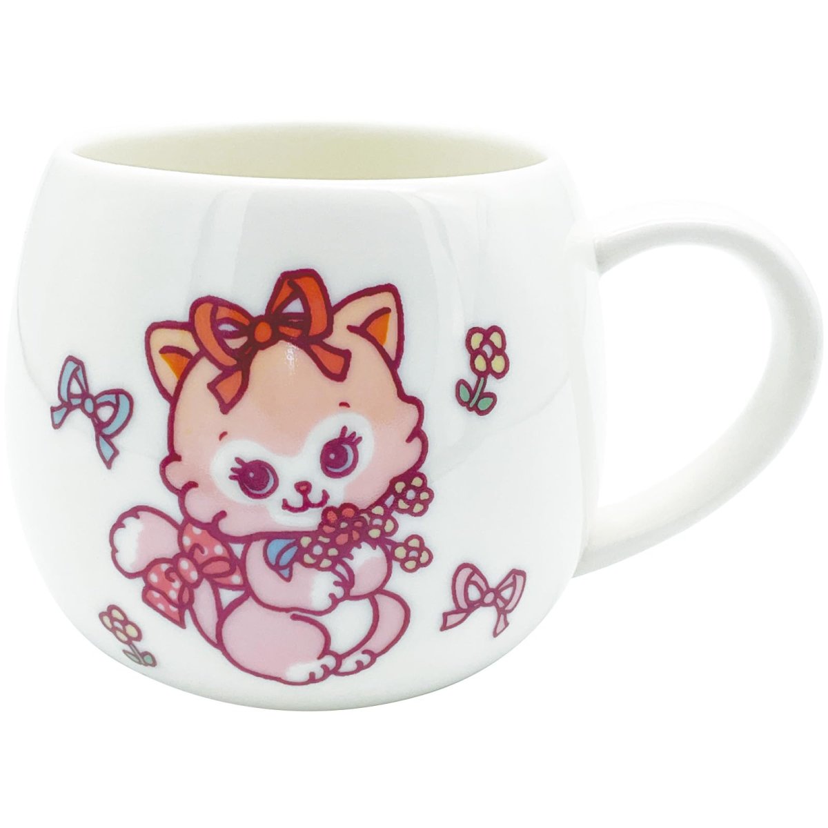 画像1: サンアート 「 ｓｗｉｍｍｅｒ 」 キャミー まんまる マグカップ 約１２×８ｃｍ 約３２０ｍｌ マグ 食器 雑貨 スイマー グッズ 誕生日プレゼント 白 日本製 ｓａｎ４５８５?３ (1)