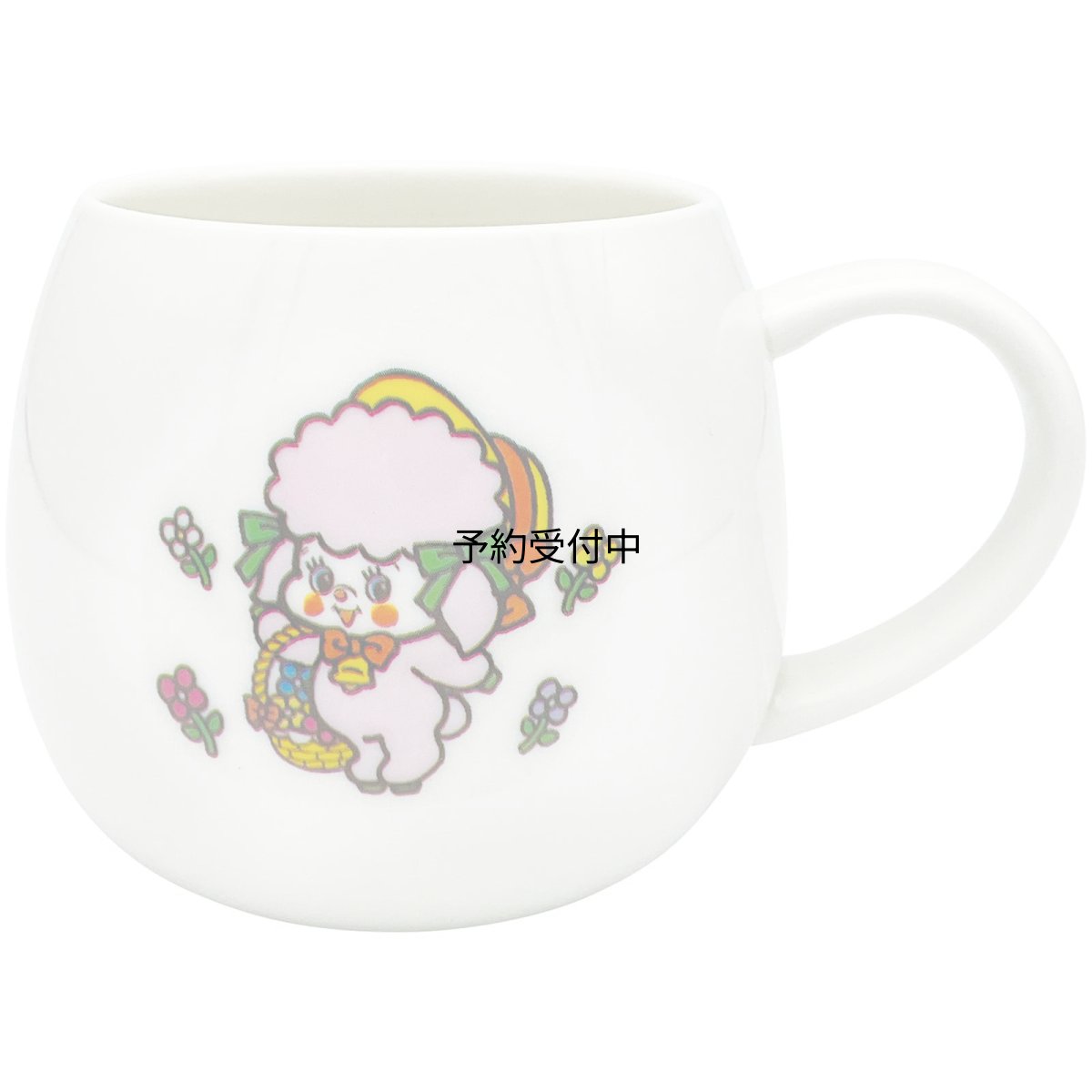 画像1: サンアート 「 ｓｗｉｍｍｅｒ 」 ラッフィー まんまる マグカップ 約１２×８ｃｍ 約３２０ｍｌ マグ 食器 雑貨 スイマー グッズ 誕生日プレゼント 白 日本製 ｓａｎ４５８５?４ (1)