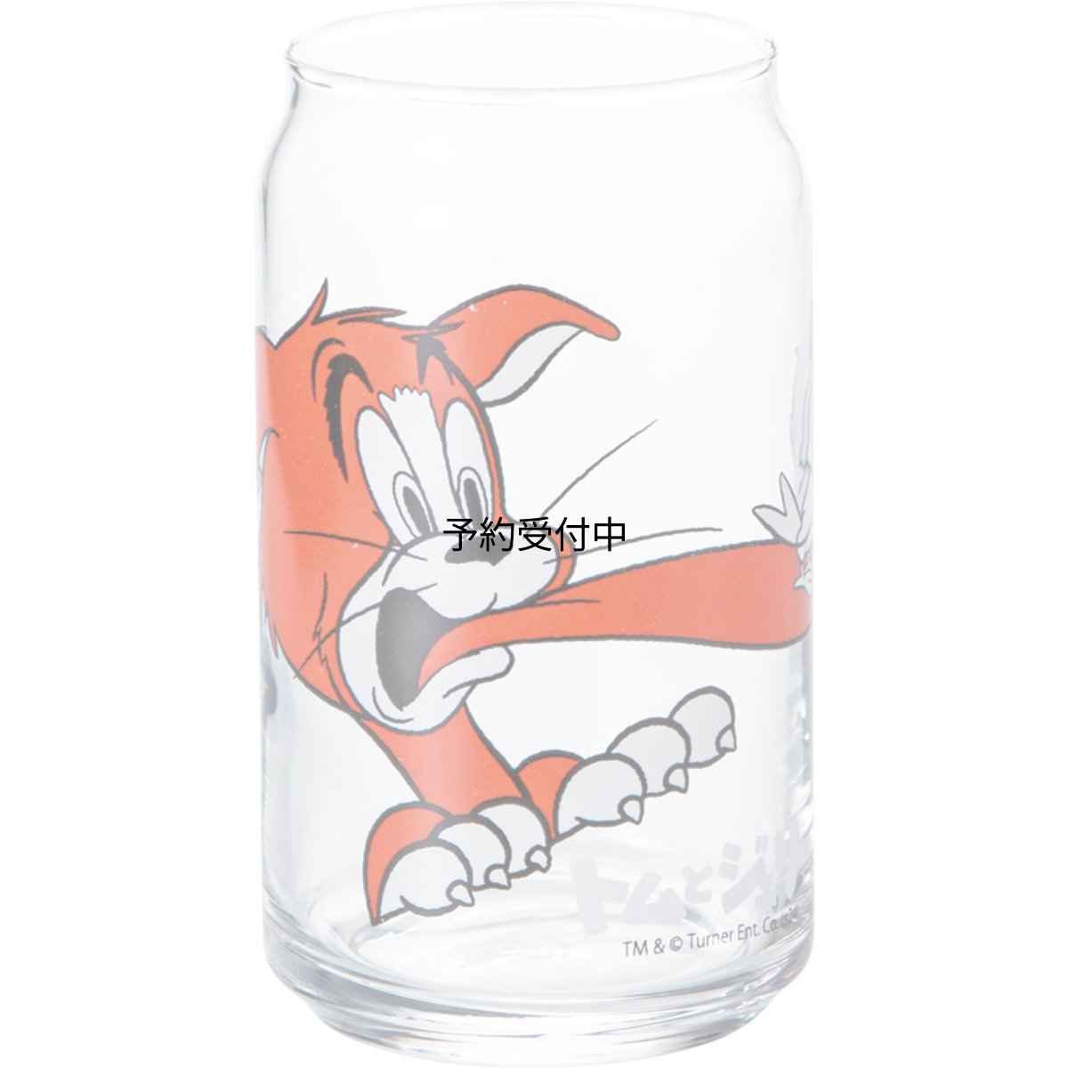 画像1: 「 トムとジェリー ８５ＹＥＡＲＳ」 缶型グラス ジュースグラス コップ レトロ 約径７×１３ｃｍ ３６０ｍｌ トム 食器 雑貨 トムジェリ グッズ 誕生日プレゼント クリア 日本製 ＳＡＮ４６０３?１ (1)