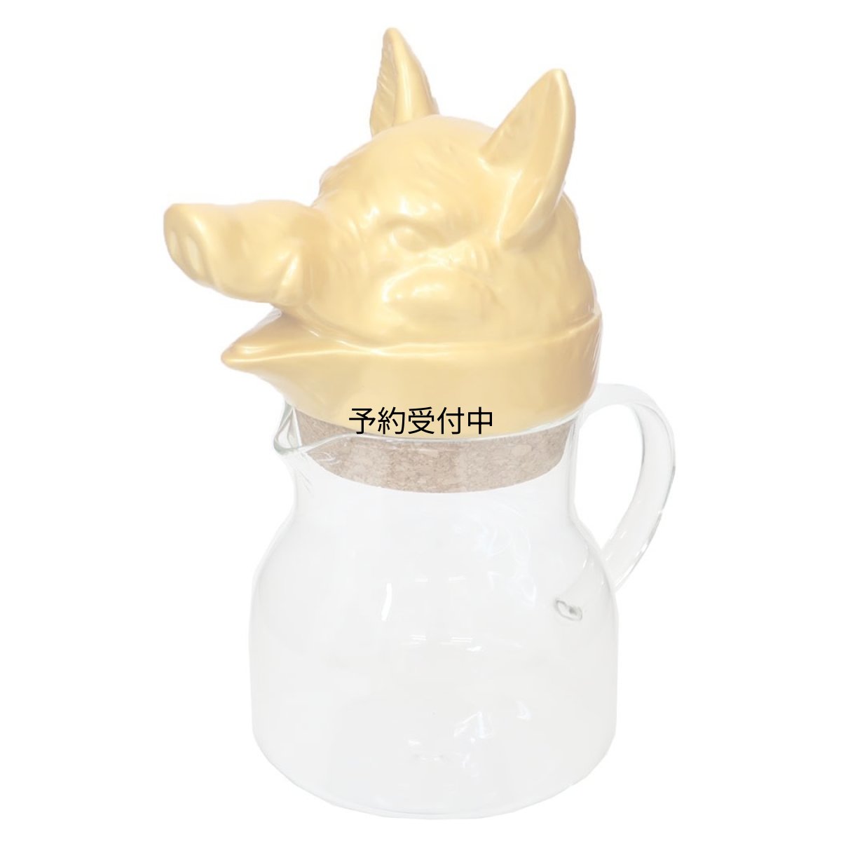 画像1: ハリーポッターピッチャー水差し ホッグズヘッド ワーナーブラザース (1)