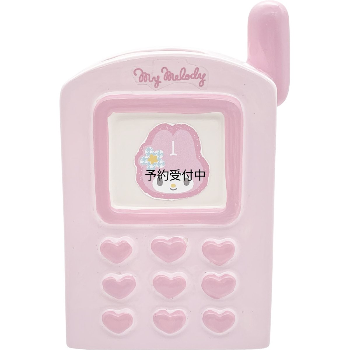 画像1: サンリオ （ＳＡＮＲＩＯ） 「 カオハナ マイメロディ 」 ガラケー型 ペン立て 約幅７×５×１１ｃｍ ペンスタンド キャラクターズ 文具 キティ グッズ 雑貨 ステーショナリー 薄ピンク ＳＡＮ４６５４?３ (1)