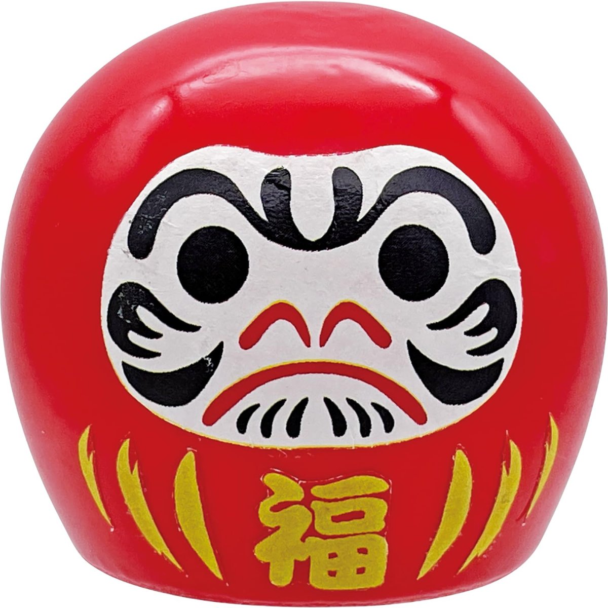画像1: おもしろ食器 「 ＪＡＰＡＮＥＳＥ ＹＵＮＯＭＩ ゆのみジャパン」 湯呑み 約径５×４ｃｍ だるま 食器 雑貨 日本 グッズ 誕生日プレゼント 白 ＳＡＮ４７１２?２ (1)