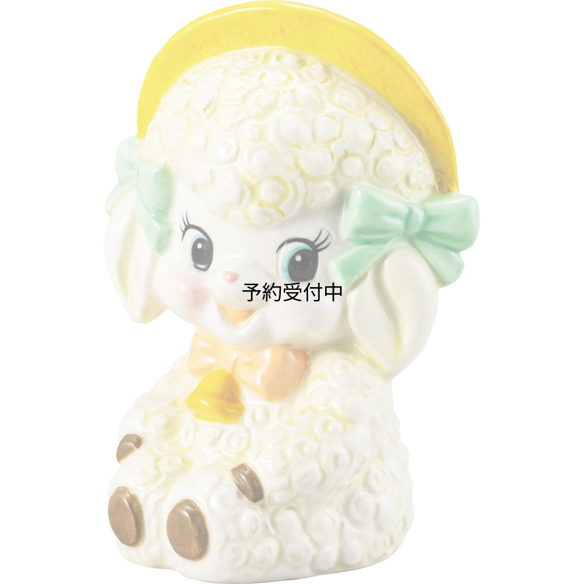 画像1: 「 スイマー Ｓｗｉｍｍｅｒ 」 立体 貯金箱 約１０×１３ｃｍ フラッフィー 雑貨 スイマー グッズ 誕生日プレゼント 白 黄色 ＳＡＮ４７３７?４ (1)