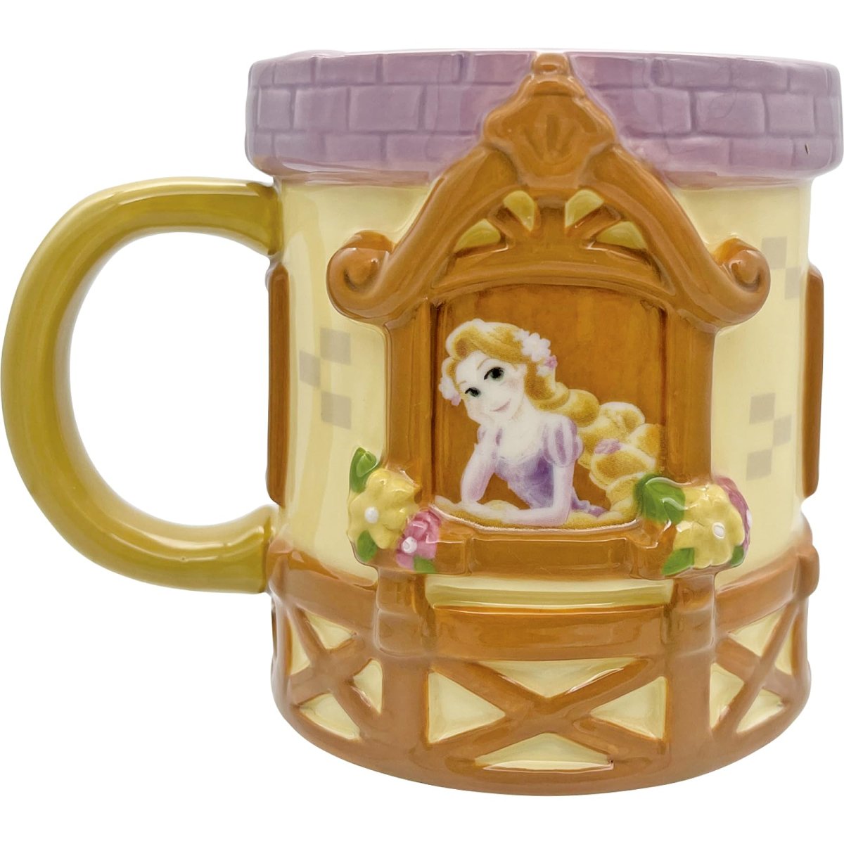 画像1: ディズニー 「 塔の上のラプンツェル 」 立体 マグカップ Ｔａｎｇｌｅｄ グッズ ラプンツェル 雑貨 食器 ピンク 約１１×９ｃｍ ３００ｍｌ ＳＡＮ４７３８ (1)