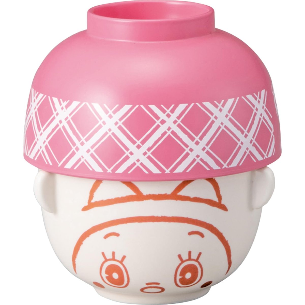 画像1: 「 ドラえもん 」 汁椀 茶碗 食器セット ミニ ドラミ 約径１０×６ｃｍ Ｉ’ｍ Ｄｏｒａｅｍｏｎ 食器 雑貨 ドラえもん グッズ 誕生日プレゼント 白 ピンク ＳＡＮ４７５７?２ (1)