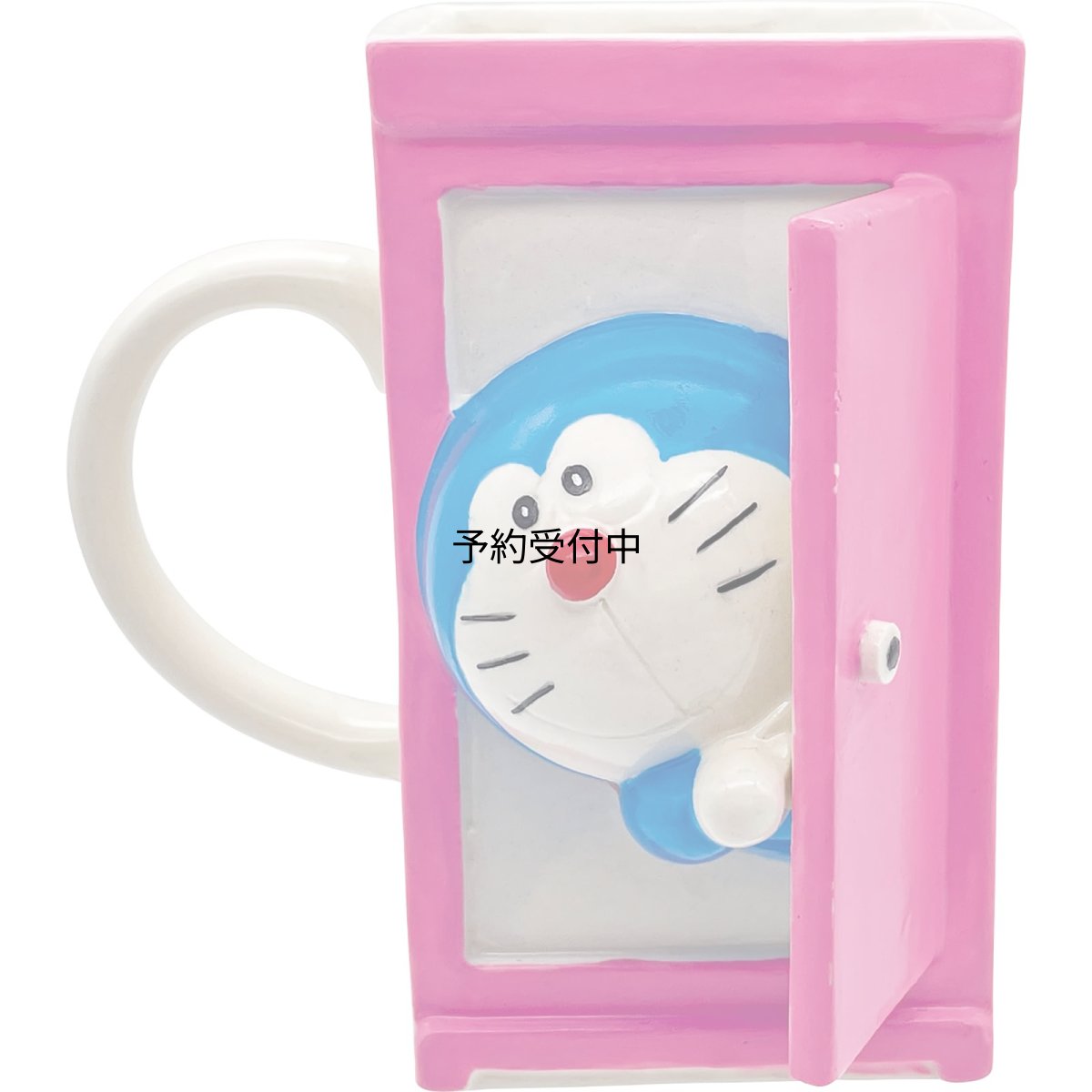 画像1: 「 ドラえもん 」 どこでもドア マグカップ 約径１３×１２ｃｍ ３００ｍｌ Ｉ’ｍ Ｄｏｒａｅｍｏｎ 食器 雑貨 ドラえもん グッズ 誕生日プレゼント 白 ＳＡＮ４７６０ (1)