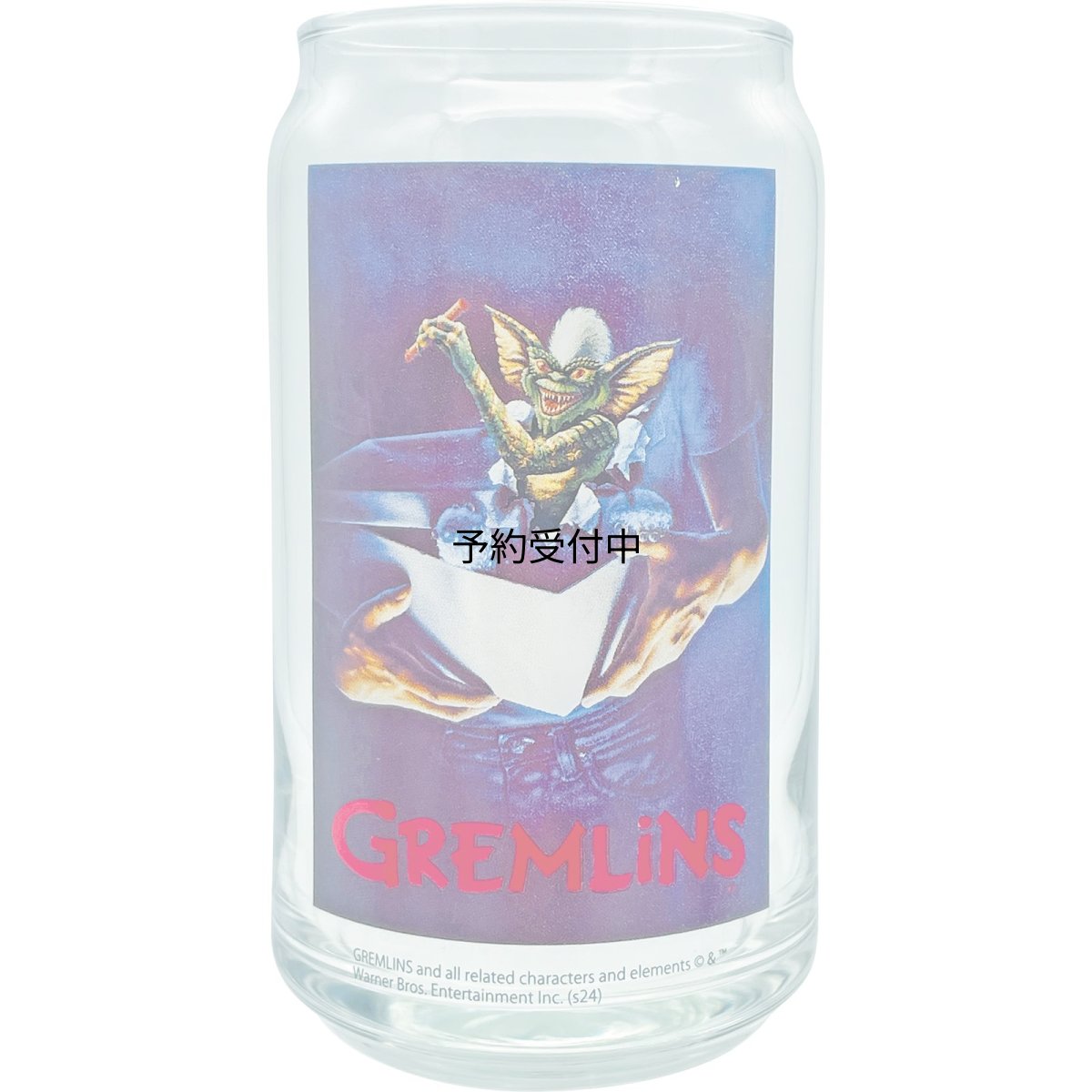 画像1: 「 ＧＲＥＭＬｉＮＳ グレムリン 」 ギズモ グレムリン柄 ジュースグラス 大きい 缶型グラス コップ グッズ 映画 雑貨 食器 クリア 約径７×１３ｃｍ ３６０ｍｌ 日本製 ＳＡＮ４７７７?３ (1)