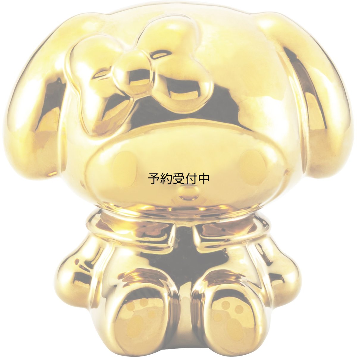 画像1: サンリオ （ＳＡＮＲＩＯ） 「 マイメロディ 」 貯金箱 きらきらゴールド マイメロ グッズ 雑貨 金 約１２×８×１２ｃｍ ＳＡＮ４７７８?３ (1)