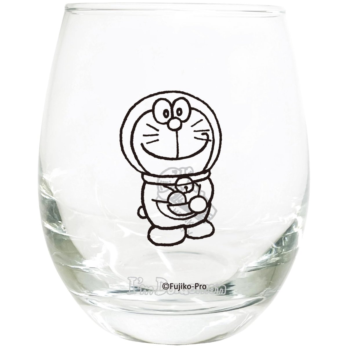 画像1: サンアート 「 ドラえもん Ｄｏｒａｅｍｏｎ 」 ３Ｄ ジュースグラス スモールライト ガラス コップ ドラえもん グッズ 雑貨 食器 クリア 約径７×１０ｃｍ 日本製 ＳＡＮ４７８０ (1)