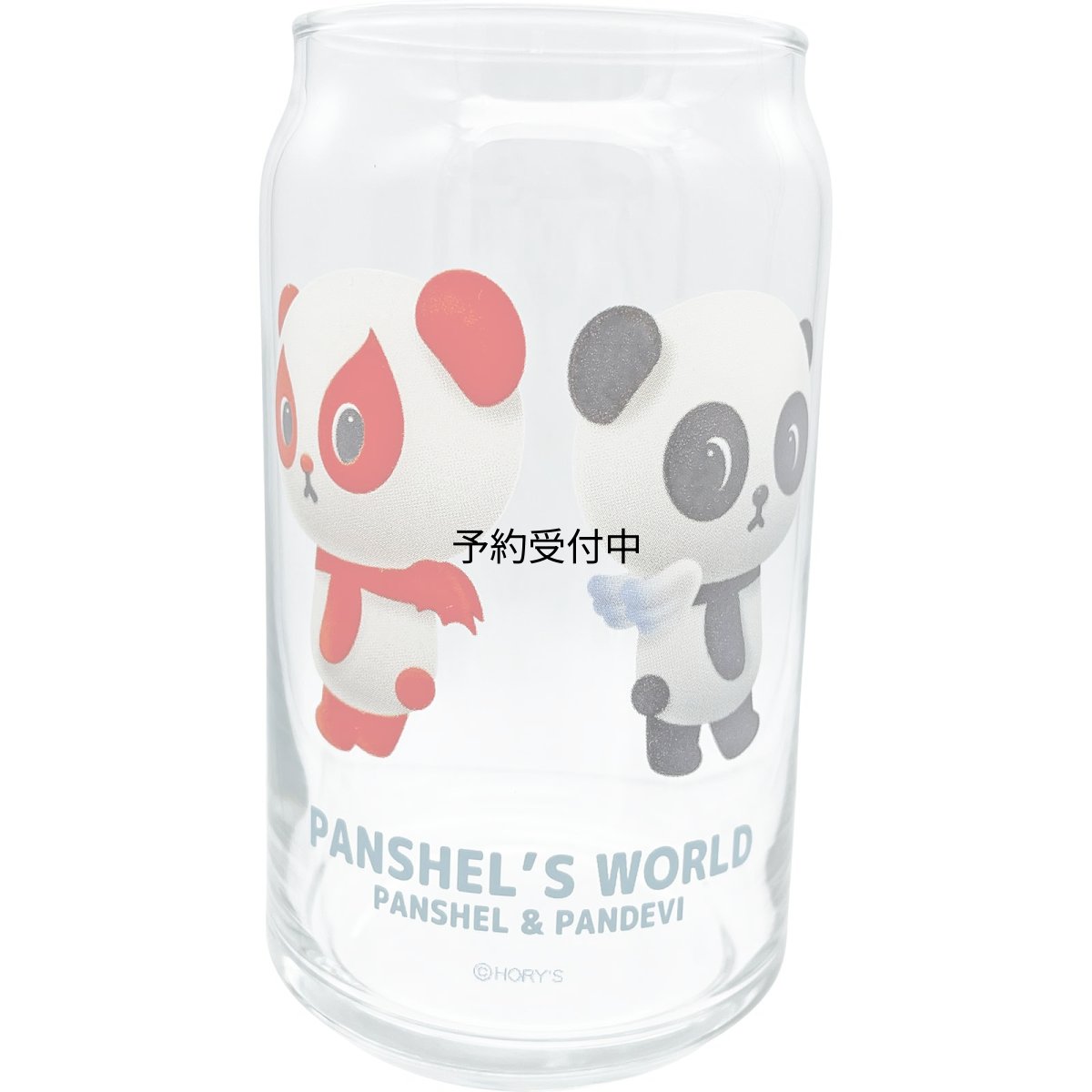 画像1: 「 ＰＡＮＳＨＥＬＳ ＷＯＲＬＤ 公式 」 パンシェル ジュースグラス 大きい 缶型グラス コップ グッズ パンシェルズワールド 雑貨 食器 クリア 約径７×１３ｃｍ ３６０ｍｌ 日本製 ＳＡＮ４８２２?１ (1)