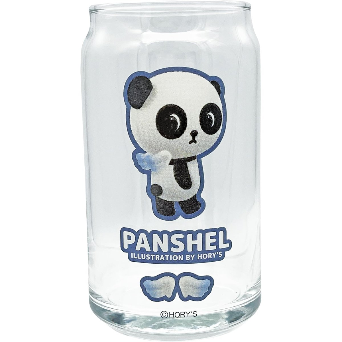 画像1: 「 ＰＡＮＳＨＥＬＳ ＷＯＲＬＤ 公式 」 パンシェル ジュースグラス 大きい 缶型グラス コップ グッズ パンシェルズワールド 雑貨 食器 クリア 約径７×１３ｃｍ ３６０ｍｌ 日本製 ＳＡＮ４８２２?２ (1)