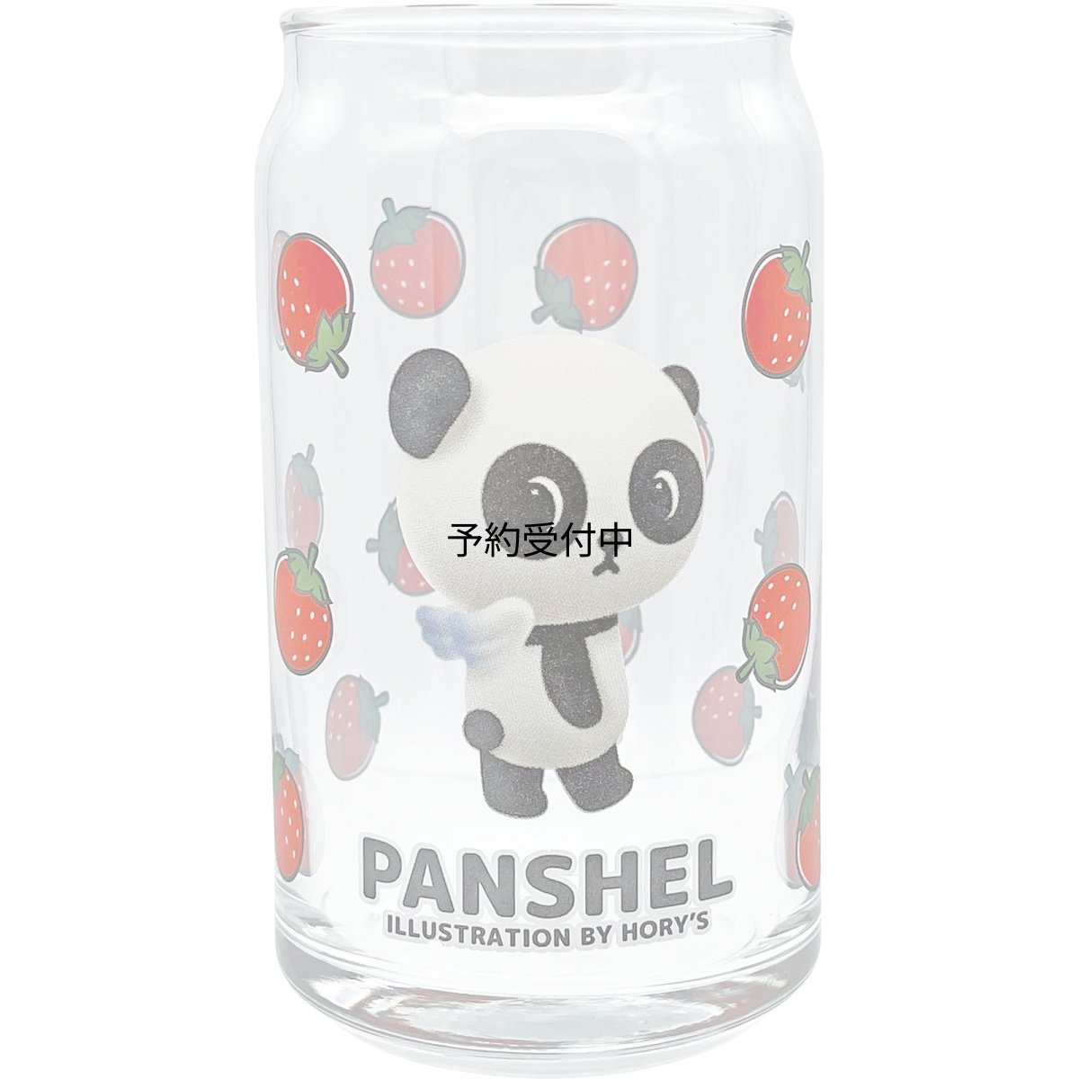 画像1: 「 ＰＡＮＳＨＥＬＳ ＷＯＲＬＤ 公式 」 パンシェル ジュースグラス 大きい 缶型グラス コップ グッズ パンシェルズワールド 雑貨 食器 クリア 約径７×１３ｃｍ ３６０ｍｌ 日本製 ＳＡＮ４８２２?３ (1)