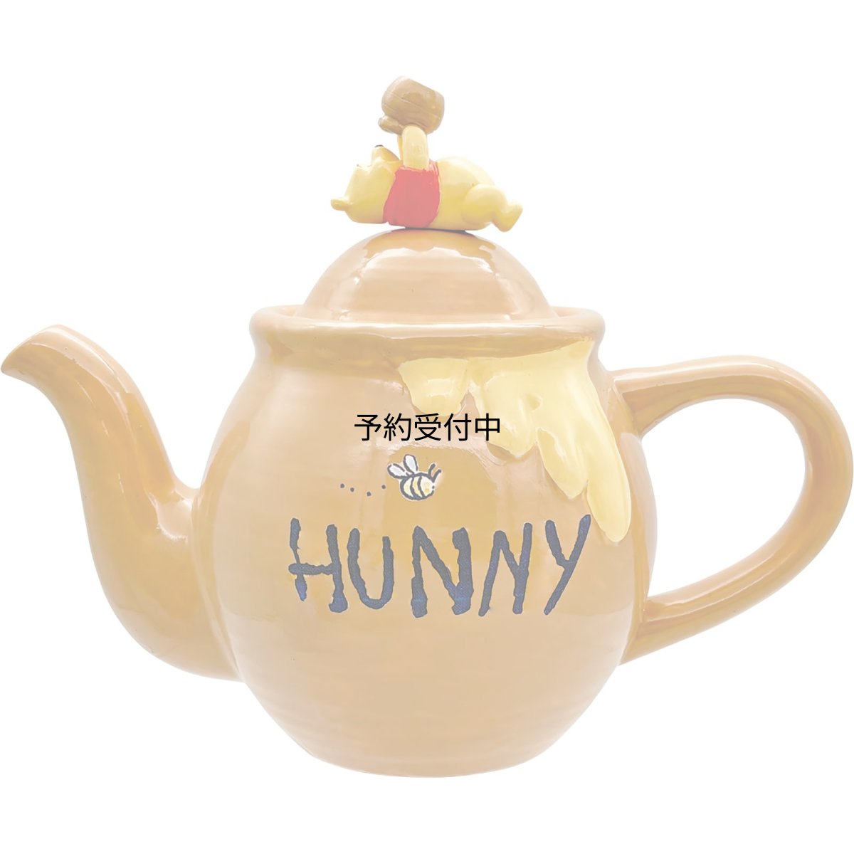 画像1: ディズニー 「 くまのプーさん 」 ティーポット 紅茶 ポット ハチミツの壺 グッズ プーさん 雑貨 食器 ブラウン 約径１８×１１×１５ｃｍ ５５０ｍｌ ＳＡＮ４８４８ (1)