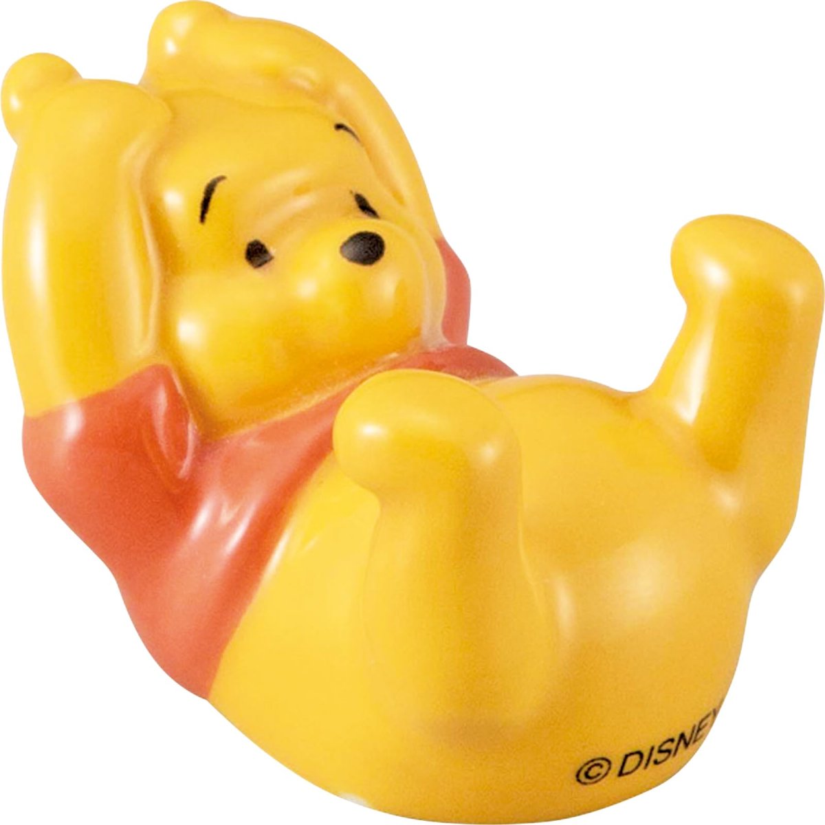 画像1: ディズニー 「 くまのプーさん 」 箸置き ごろごろ グッズ プーさん 雑貨 食器 ブラウン 約５×３ｃｍ ＳＡＮ４８５３?１ (1)