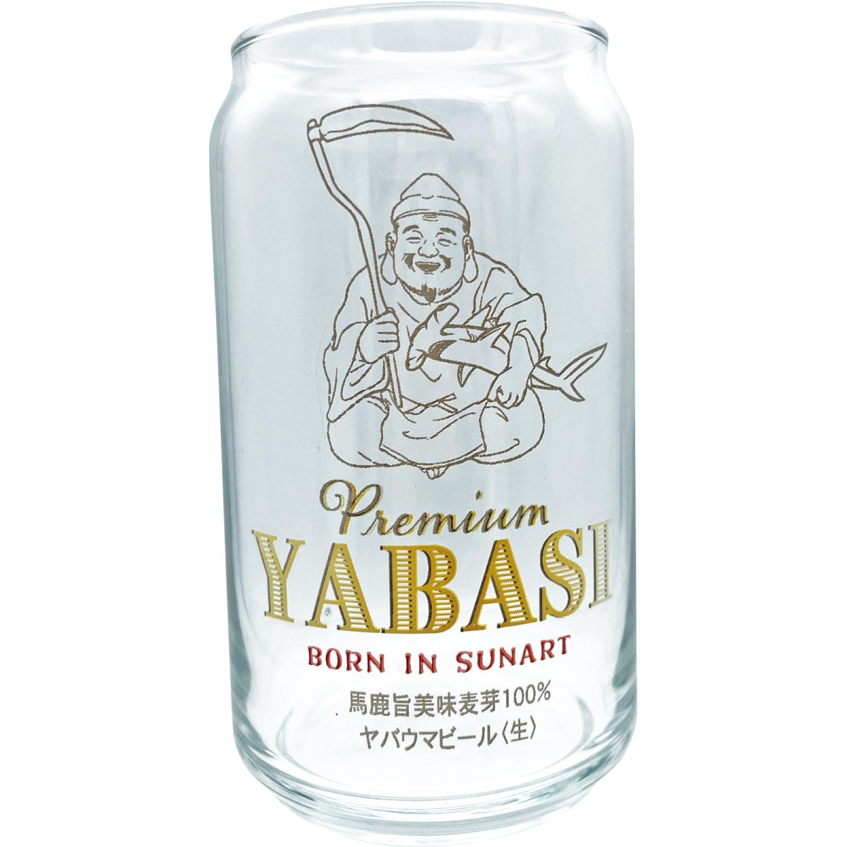 画像1: サンアート おもしろ食器 「 缶型グラス コレクション 」 ビールグラス 焼酎グラス Ｐｒｅｍｉｕｍヤバし 父の日プレゼント 母の日 パーティーグッズ 面白い 忘年会 雑貨 食器 クリア 約７×１３ｃｍ ３６０ｍｌ 日本製 ＳＡＮ４８７８ (1)