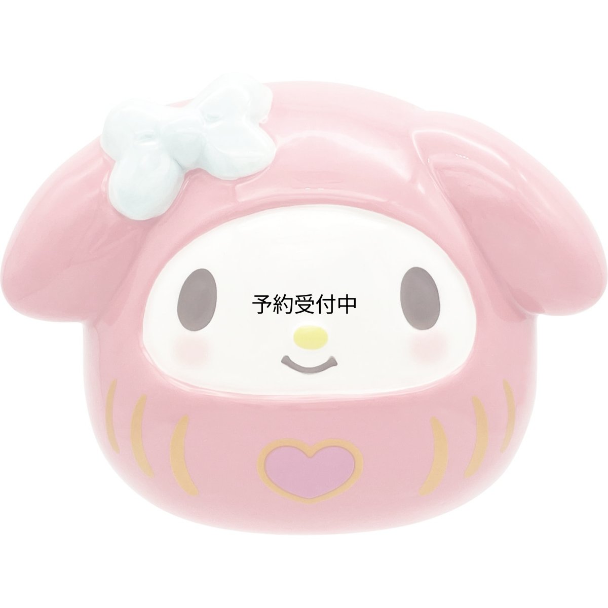 画像1: サンアート サンリオ （ＳＡＮＲＩＯ） マイメロディ まあるいだるま 貯金箱 １０×８ｃｍ グッズ 雑貨 誕生日プレゼント ピンク ＳＡＮ４９８０?３ (1)
