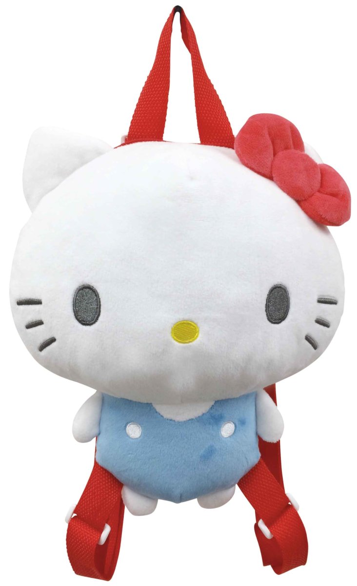 画像1: サンリオキャラクターズ ぬいぐるみリュック ハローキティ (1)