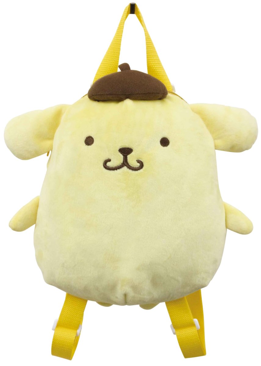 画像1: サンリオキャラクターズ ぬいぐるみリュック ポムポムプリン (1)