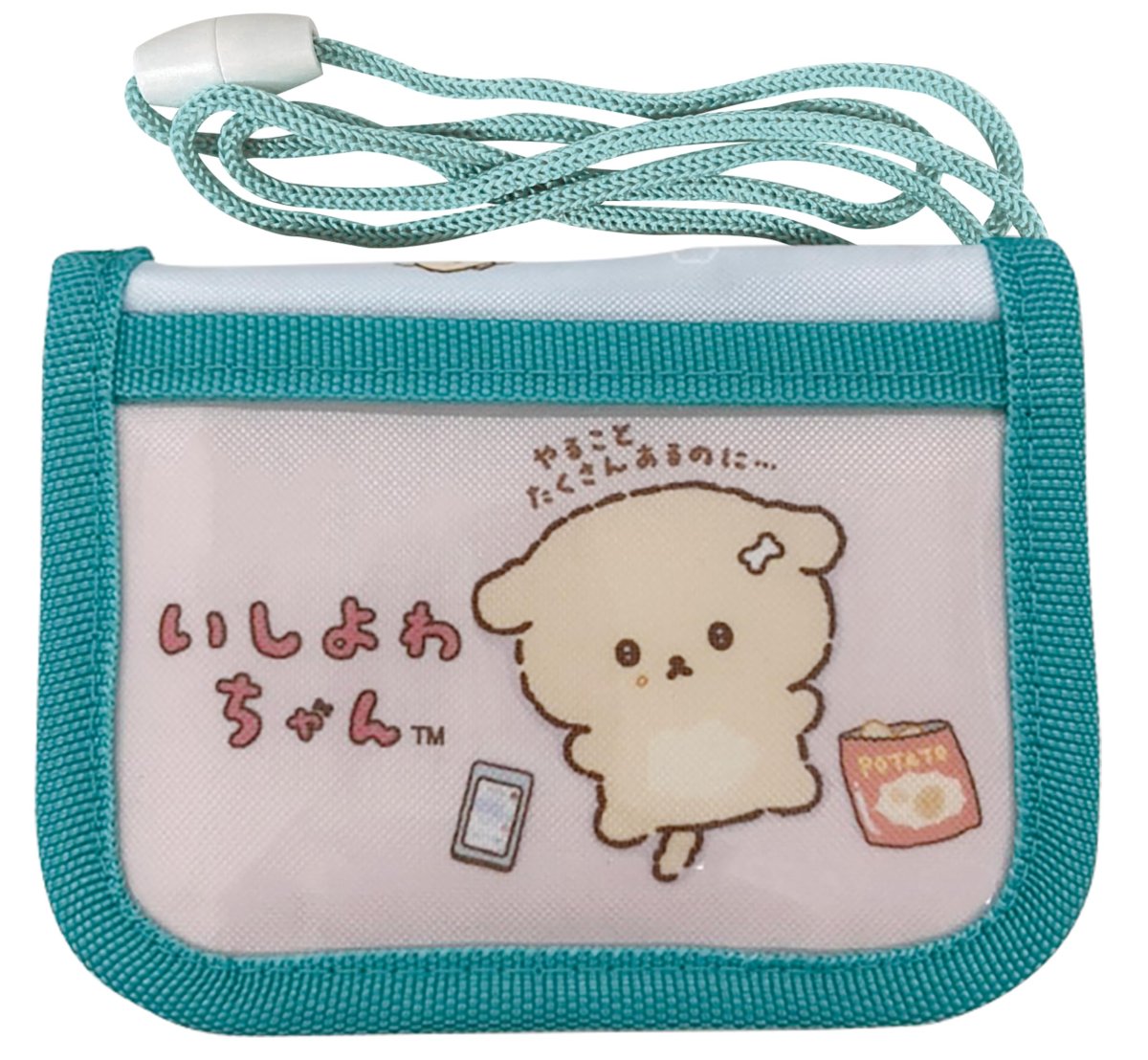 画像1: いしよわちゃん ウォレット ミント (1)