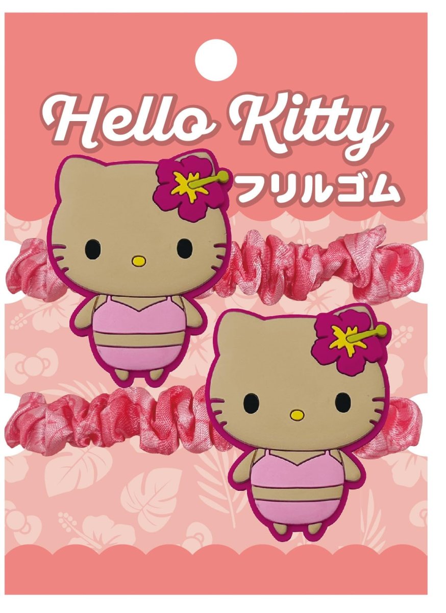 画像1: サンリオキャラクターズ フリルゴム2Pセット 水着 (1)