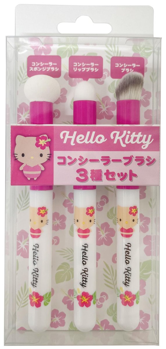 画像1: サンリオキャラクターズ コンシーラーブラシ3種セット ハイビスカス (1)