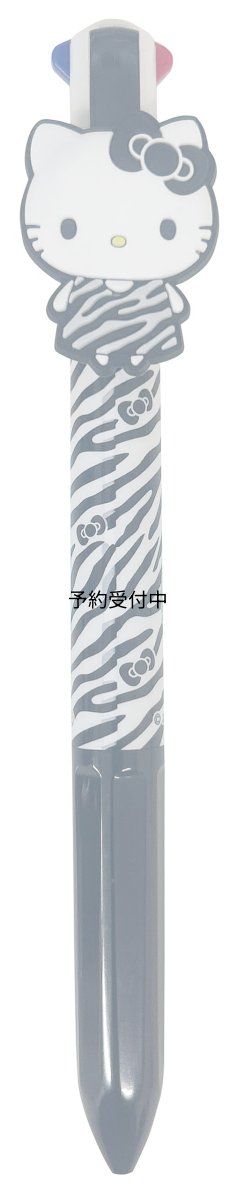 画像1: サンリオキャラクターズ マスコット付き4色ボールペン ゼブラ (1)