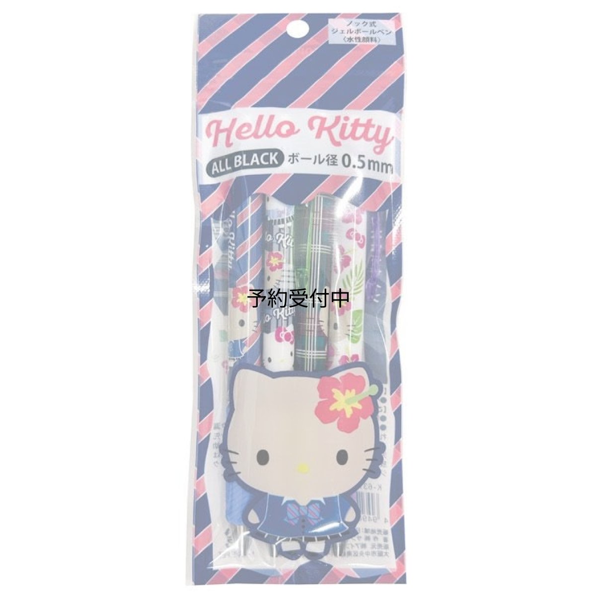 画像1: サンリオキャラクターズ ゲルペン4本パック ブレザー (1)