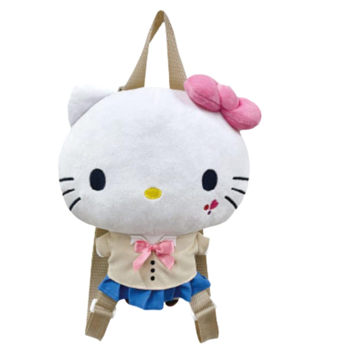 画像1: サンリオキャラクターズ ぬいぐるみリュック カーディガン (1)