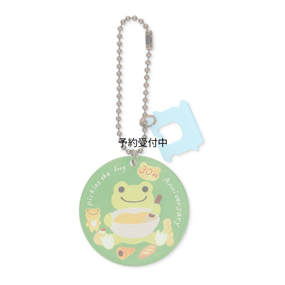 画像1: 牛久保工芸社 かえるのピクルス Ｂａｋｉｎｇアクリルキーホルダー ＧＲ ＰＫ?０４０ Ｈ５×Ｗ５×Ｄ０．３ｃｍ (1)