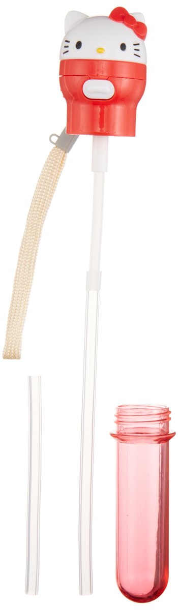 画像1: スケーター（Ｓｋａｔｅｒ） 携帯ケース付 ペットボトル ストローキャップ ３５０ｍｌ ５００ｍｌ ハローキティ ＰＳＨＣ７ (1)