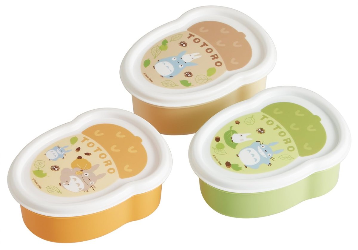 画像1: スケーター（Ｓｋａｔｅｒ） お弁当 ダイカット シール容器 ランチボックス ２５０ｍｌ ３個 セット 日本製 トトロ ガーデン ＤＳＣ３?Ａ (1)
