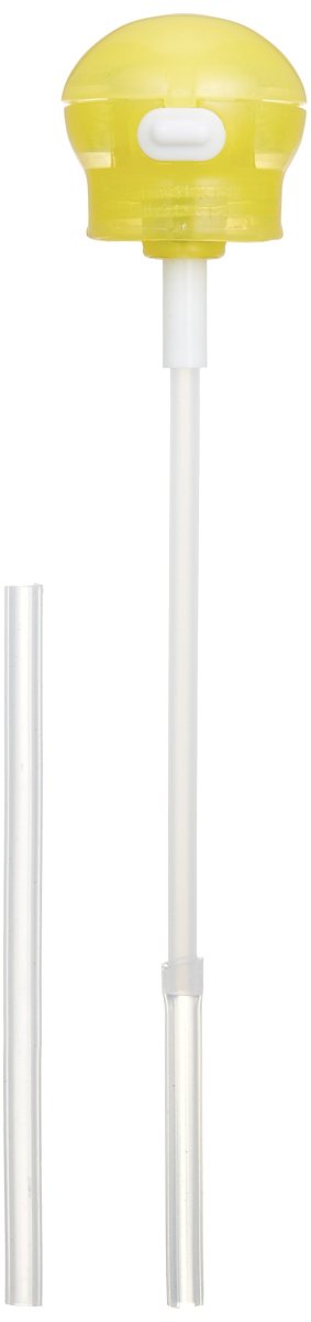 画像1: スケーター（Ｓｋａｔｅｒ） プッシュ式 ペットボトル ストローキャップ ３５０ｍｌ ５００ｍｌ レモンイエロー ＰＳＨＣ３ (1)