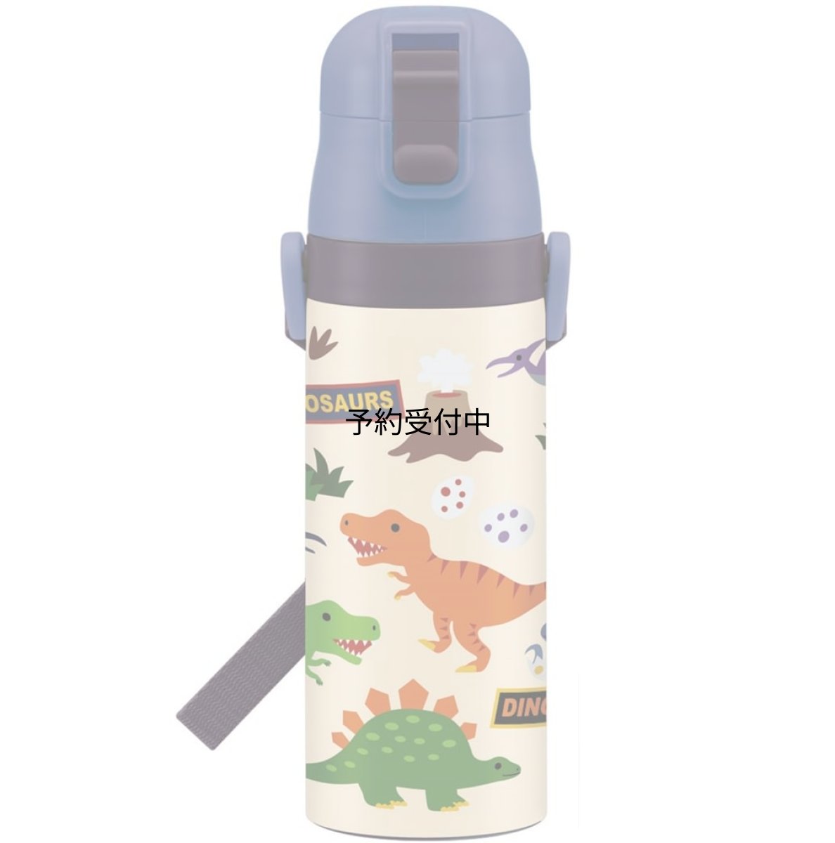 画像1: スケーター（Ｓｋａｔｅｒ） 水筒 子供用 直飲み ４７０ｍｌ ディノサウルス 恐竜 男の子 保冷専用 ステンレス 軽量タイプ ｗａｔｅｒｂｏｔｔｌｅ スポーツボトル キッズ こども 水瓶ＳＤＣ４?Ａ (1)