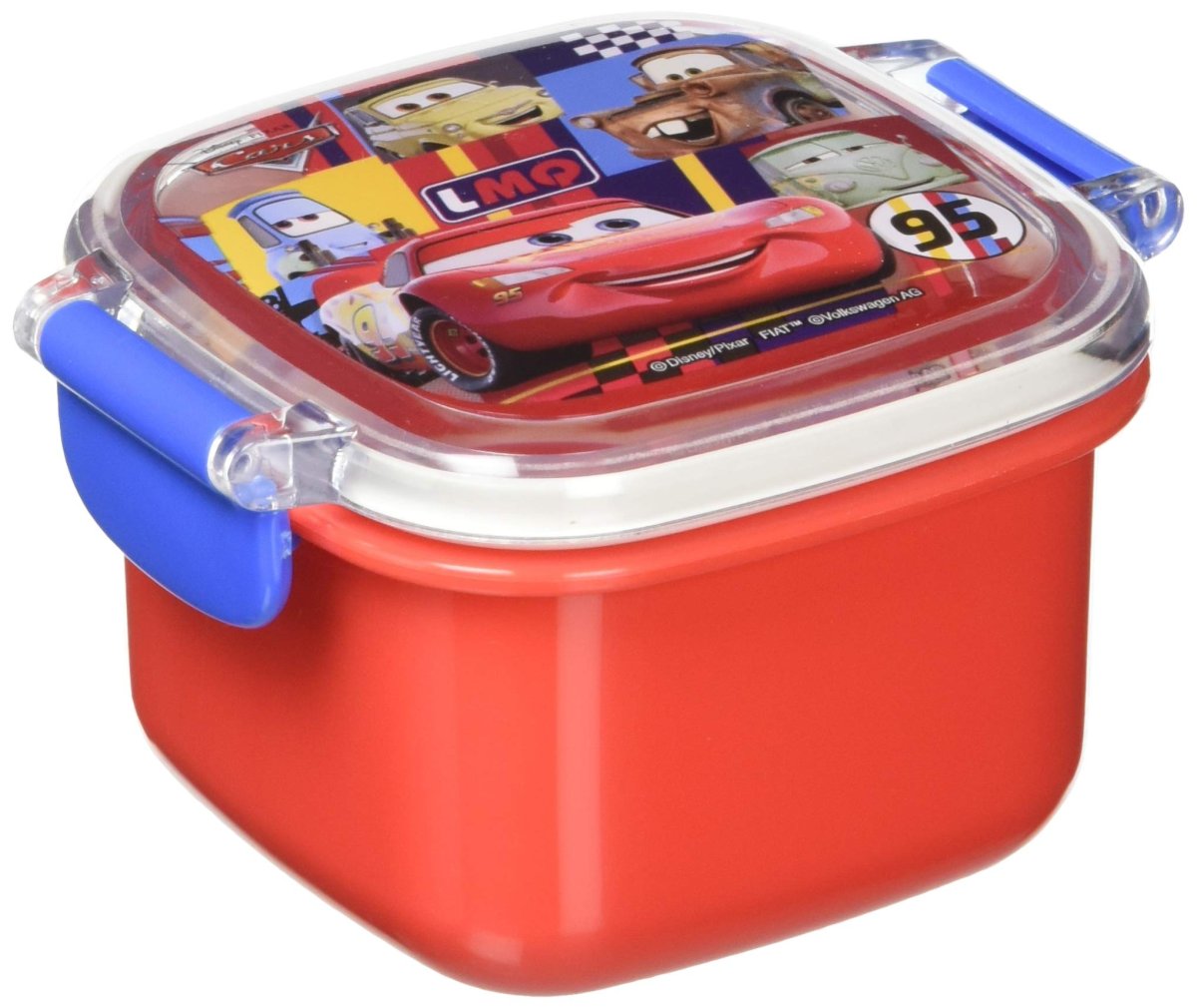 画像1: スケーター（Ｓｋａｔｅｒ） お弁当箱 ミニ １６０ｍｌ デザートケース おかず入れ 小さめ 食洗器 レンジＯＫ 日本製 ディズニー カーズ ２０ 男の子 ＲＣ１Ａ (1)