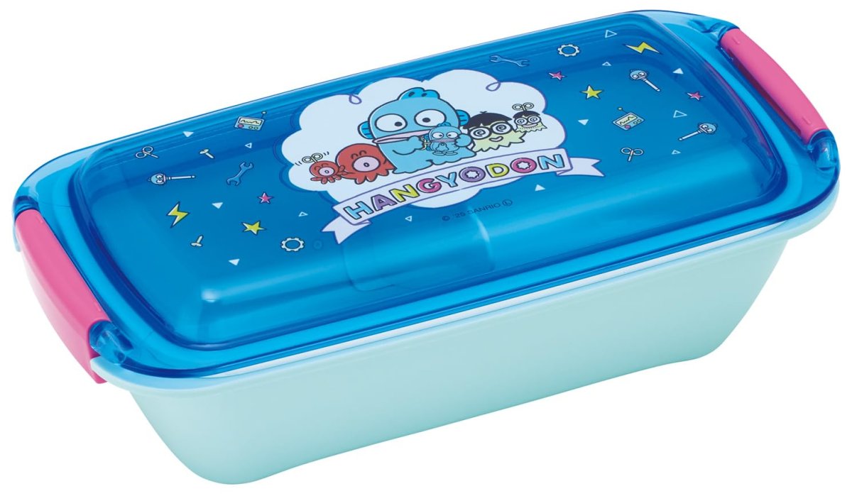 画像1: スケーター（Ｓｋａｔｅｒ） 弁当箱 バイオマス 洗いやすい ランチボックス １段 ５３０ｍｌ ふんわり盛れる ドーム型フタ 食洗機対応 レンジ対応 日本製 サンリオ ハンギョドン Ｒｏｂｏｔ Ｆｒｉｅｎｄｓ ＰＴＬＢ６Ｂ?Ａ (1)