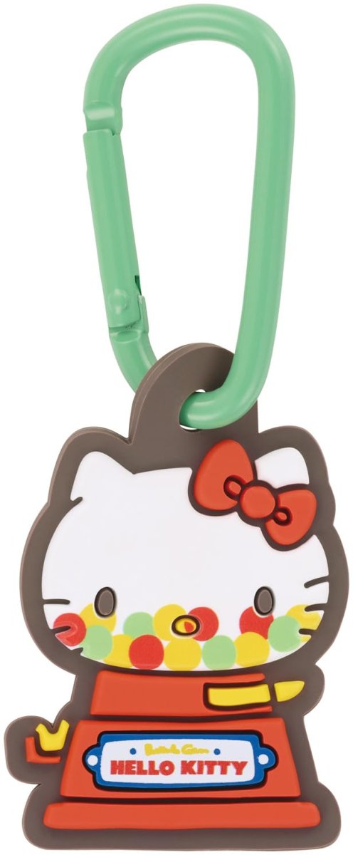 画像1: スケーター（Ｓｋａｔｅｒ） ラバーマスコット付き カラビナ サンリオ ハローキティ レトロ ガムボール 女の子 ＺＥＬＫ１?Ａ (1)