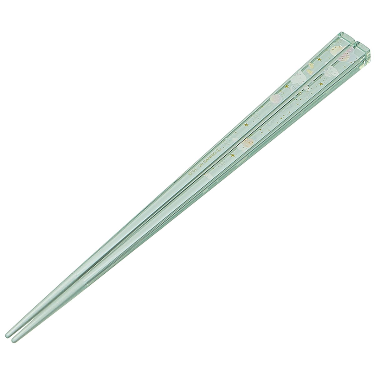 画像1: スケーター（Ｓｋａｔｅｒ） 食洗機対応 アクリル 箸 ２１ｃｍ シナモロール ハピネスガール サンリオ ＡＡＣ４５ (1)