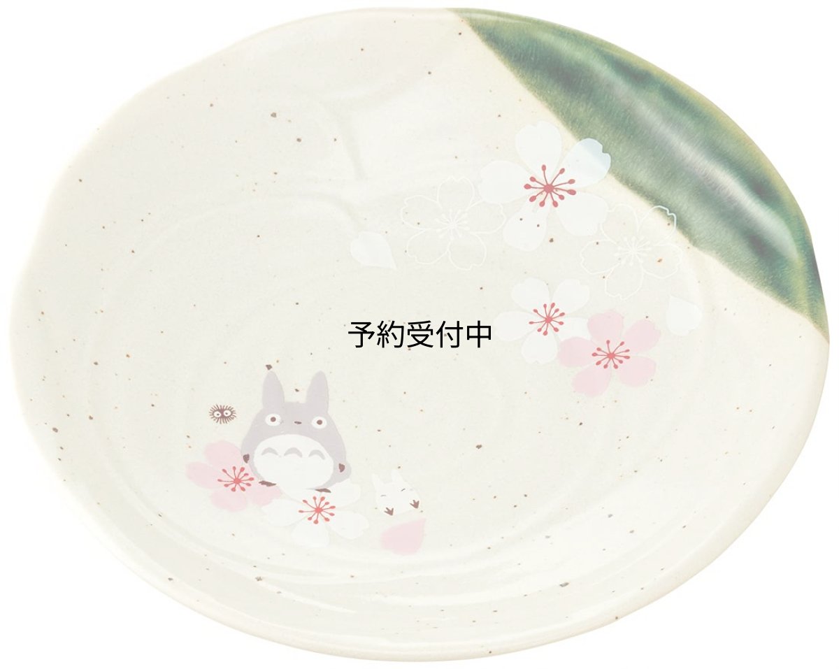 画像1: スケーター（Ｓｋａｔｅｒ） ＳＴＵＤＩＯ ＧＨＩＢＬＩ 美濃焼 深皿 ２１ｘ４．４ｃｍ となりのトトロ スタジオジブリ ＣＨＭＤ３?Ａ (1)