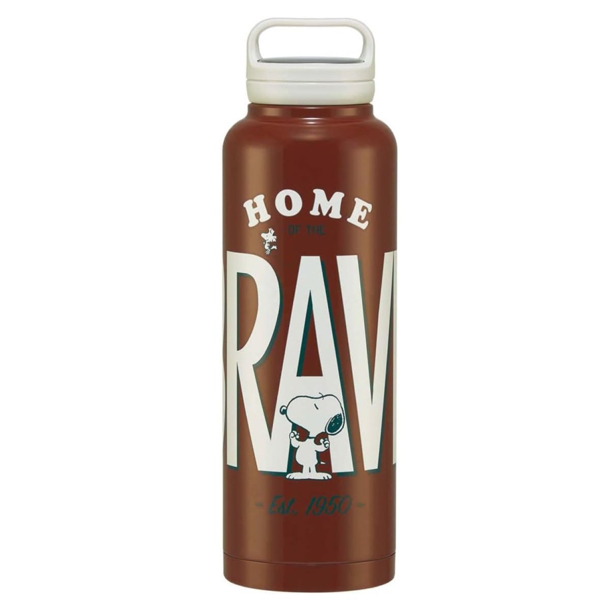 画像1: スケーター（Ｓｋａｔｅｒ） 水筒 １５００ｍｌ １．５リットル ハンドル付き 大容量 保温保冷 ステンレス マグボトル スポーツボトル 洗いやすい 広口 スヌーピー ＳＴＳＣ１５?Ａ (1)