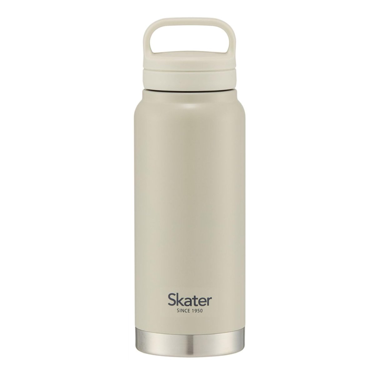 画像1: スケーター（Ｓｋａｔｅｒ） 保温 保冷 ステンレス マグボトル ５００ｍｌ スクリューハンドル付 くすみグレー ＳＴＳＣ４?Ａ (1)