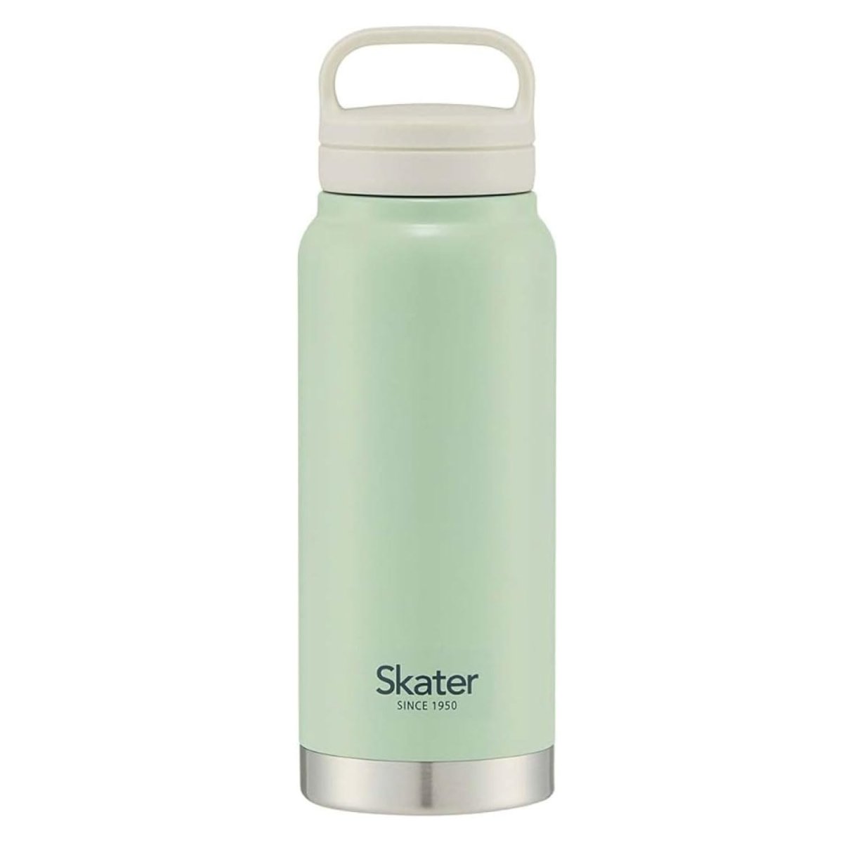 画像1: スケーター（Ｓｋａｔｅｒ） 保温 保冷 ステンレス マグボトル ５００ｍｌ スクリューハンドル付 くすみグリーン ＳＴＳＣ４?Ａ (1)