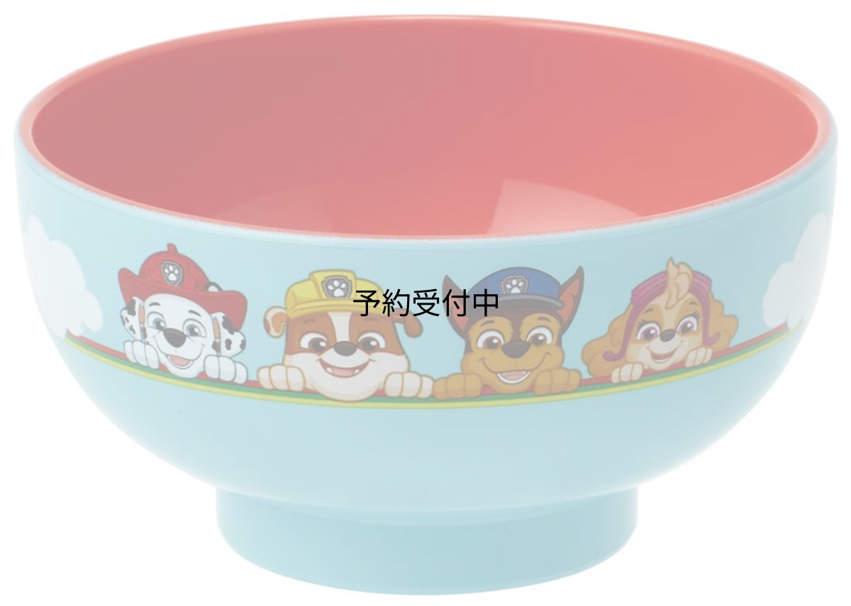 画像1: スケーター（Ｓｋａｔｅｒ） 塗り 汁わん 汁椀 ２５０ｍｌ パウ・パトロール 子供用 Ｎ６?Ａ (1)