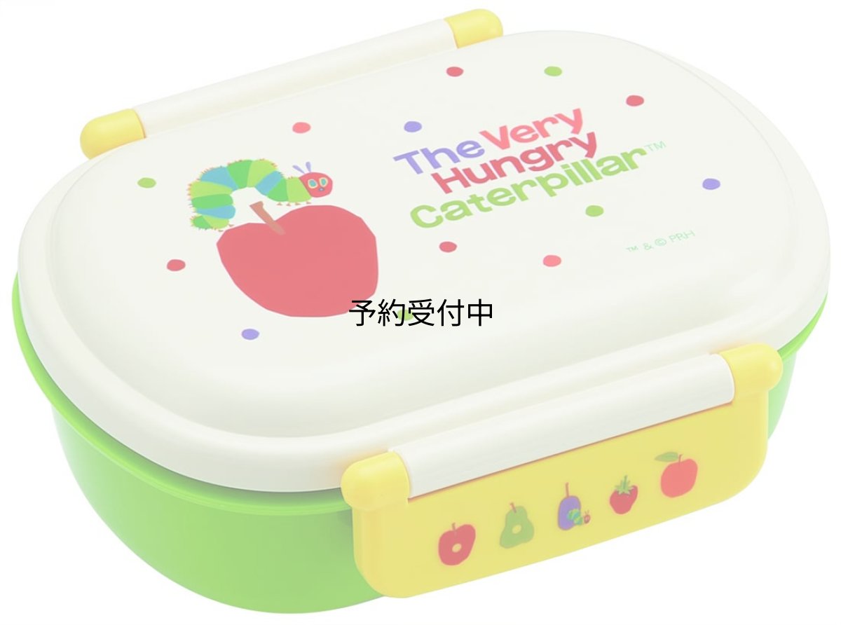 画像1: スケーター（Ｓｋａｔｅｒ） 弁当箱 子供 ３６０ｍｌ ふわっと盛れるフタ 日本製 ランチボックス １段 食洗機対応 レンジ対応 はらぺこあおむし 男の子 女の子 ＱＡＦ２ＢＡＡＧ?Ａ (1)