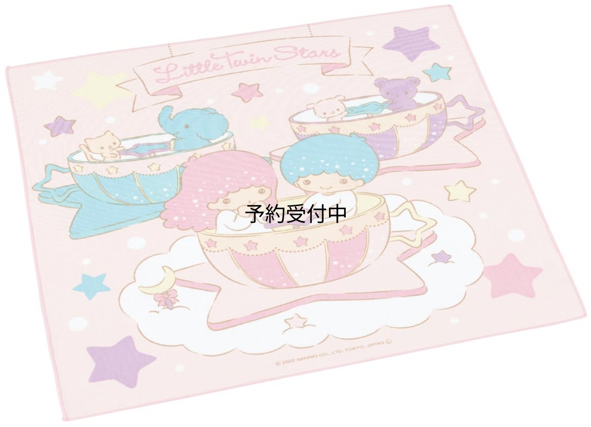 画像1: スケーター（Ｓｋａｔｅｒ） ランチクロス 子供用 お弁当 ４３×４３ｃｍ 日本製 サンリオ リトルルインスターズ キラキラ遊園地 女の子 ＫＢ４?Ａ (1)