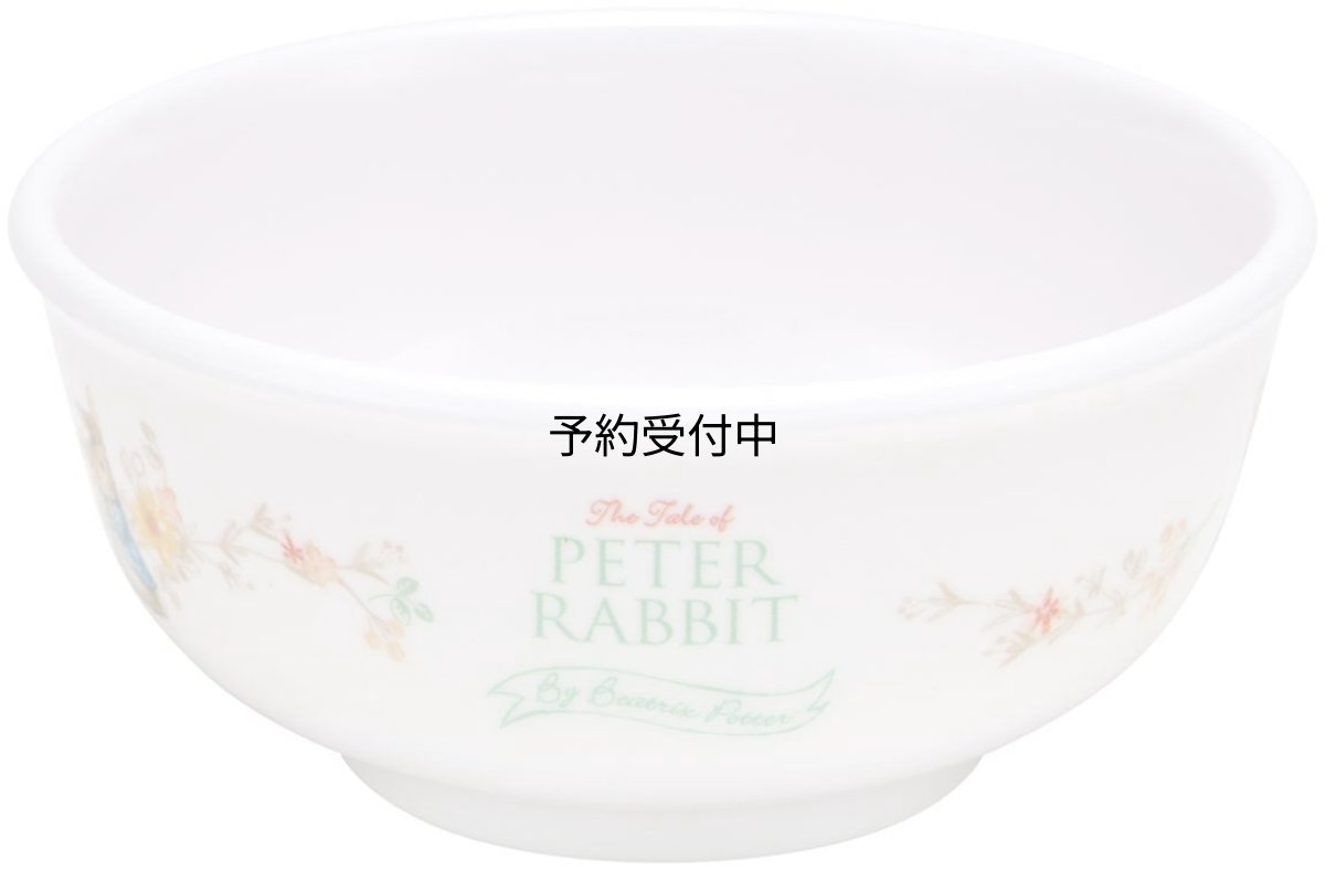 画像1: スケーター（Ｓｋａｔｅｒ） 茶碗 メラミン ライスボウル ２４０ｍｌ ピーターラビット Ｍ３２０ (1)