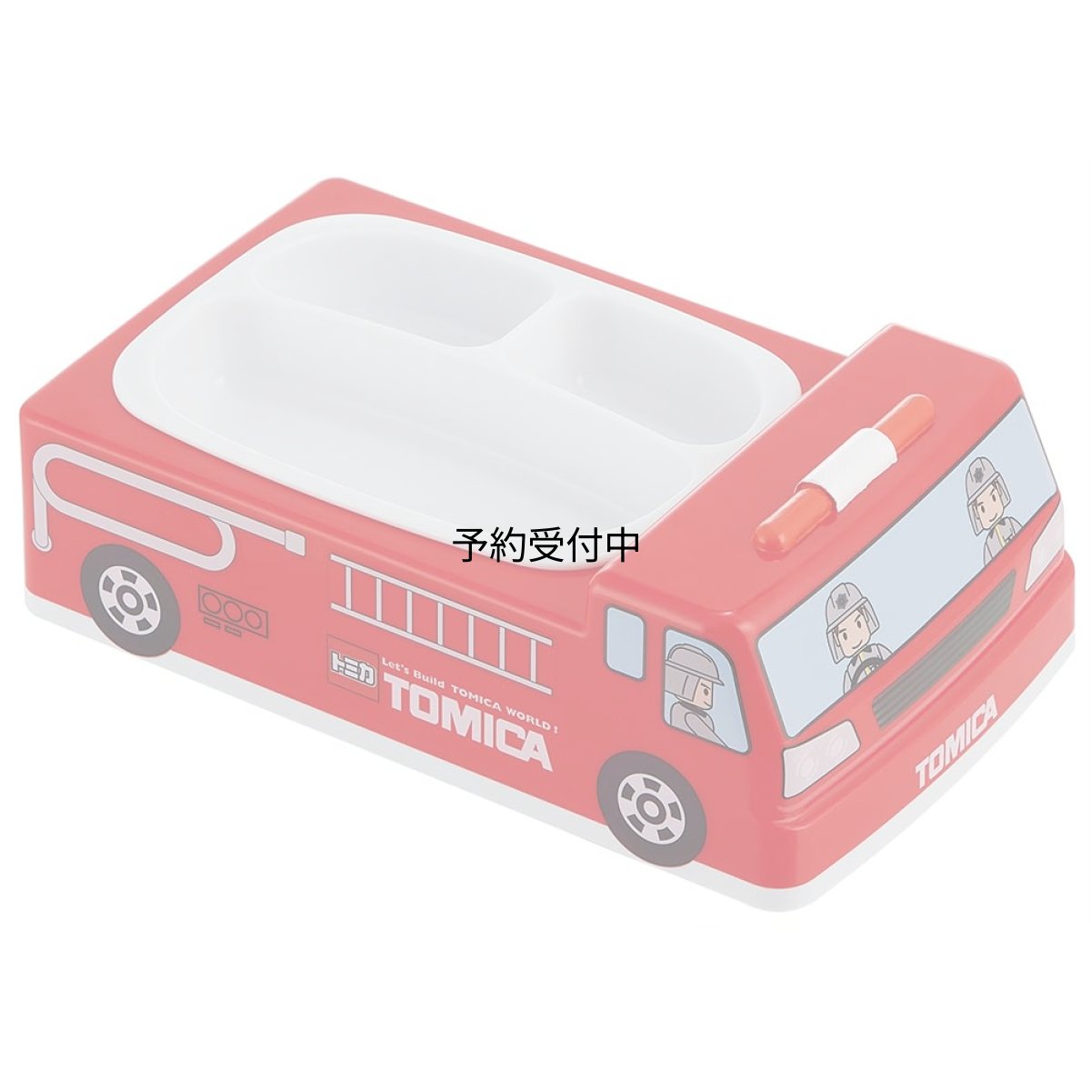 画像1: スケーター（Ｓｋａｔｅｒ） 抗菌 ダイカット ランチプレート 食器 皿 お子様 仕切り キッズ くるま 車 クルマ トミカ 救急車 こども ＬＵＰＤ３?Ａ (1)