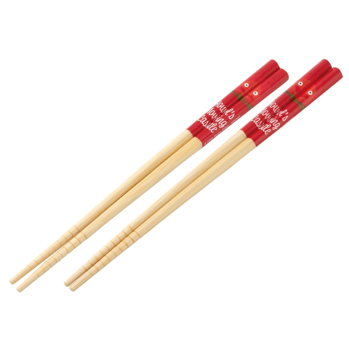画像1: スケーター（Ｓｋａｔｅｒ） 箸 竹箸 ２１ｃｍ ２膳 カルシファー スタジオジブリ ＡＮＴ４Ｗ?Ａ (1)